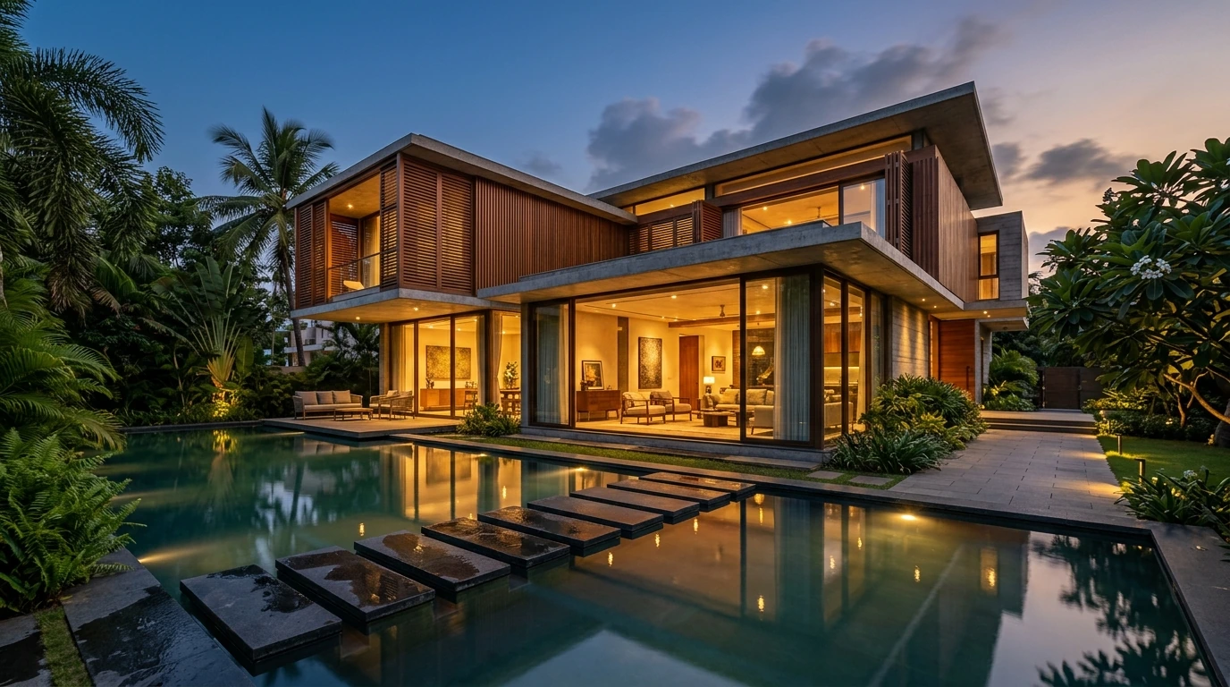 Wood Crops architects, civil engineers and craftsmen at work in Chennai